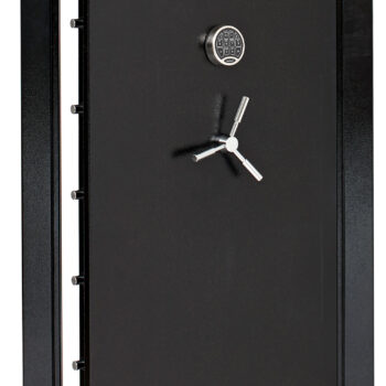 SnapSafe 75419 Vault Door  Out-Swing Black 12 Gauge Steel 32.80"W x 81"H Access Code/Key Entry