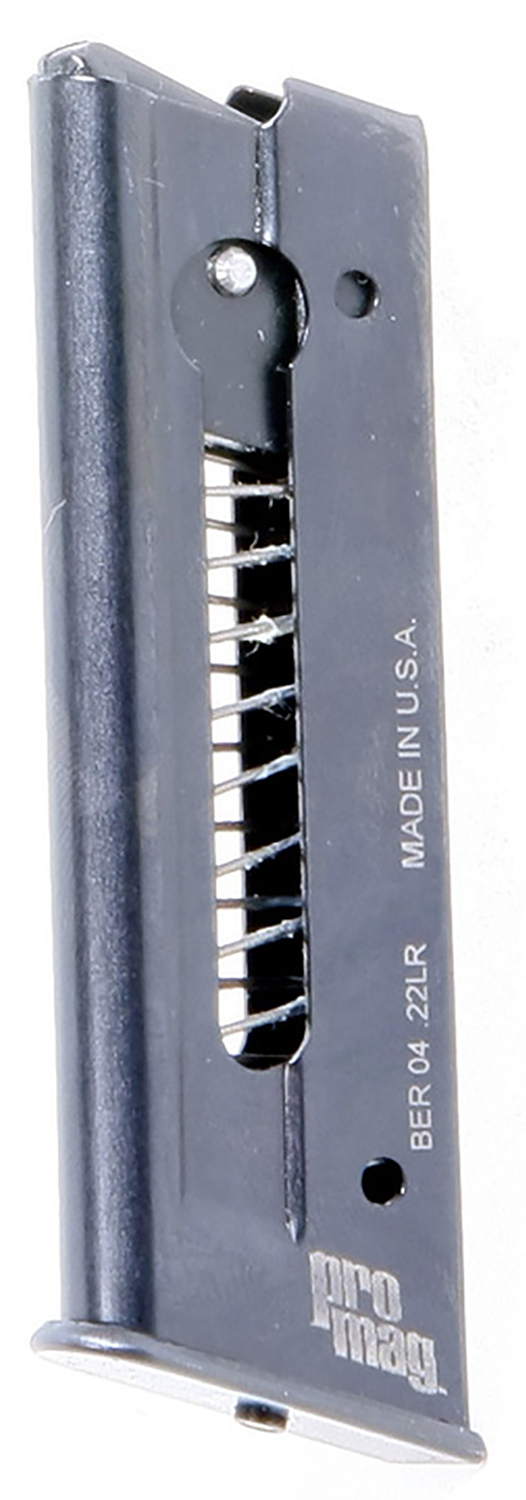 ProMag BER04 Standard 7rd 22 LR Fits Beretta 21A Bobcat Black Steel 3 ProMag BER04 Standard 7rd 22 LR Fits Beretta 21A Bobcat Black Steel