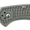 Spyderco C33PSFG Delica 4 Lightweight 2.88" Folding Drop Point Part Serrated VG-10 SS Blade Foliage Green Bi-Directional Texturing FRN Handle Includes Pocket Clip 1 140094