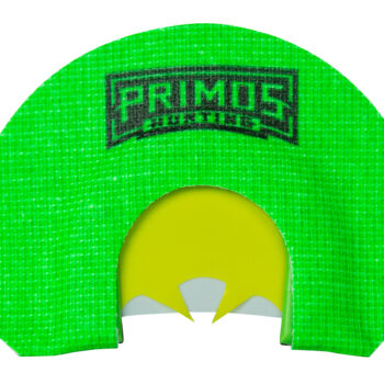Primos PS1265 The Veronica  Diaphragm Call Triple Reed Turkey Hen Sounds Green Plastic Spur Cut