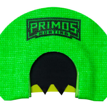 Primos PS1263 The Deborah  Diaphragm Call Triple Reed Turkey Hen Sounds Green Plastic