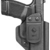 Mission First Tactical HSFHCAIWBABL Appendix Holster IWB/OWB Black Polymer Belt Clip Fits Springfield Hellcat Micro-Compact OSP 9 Ambidextrous 2 143033