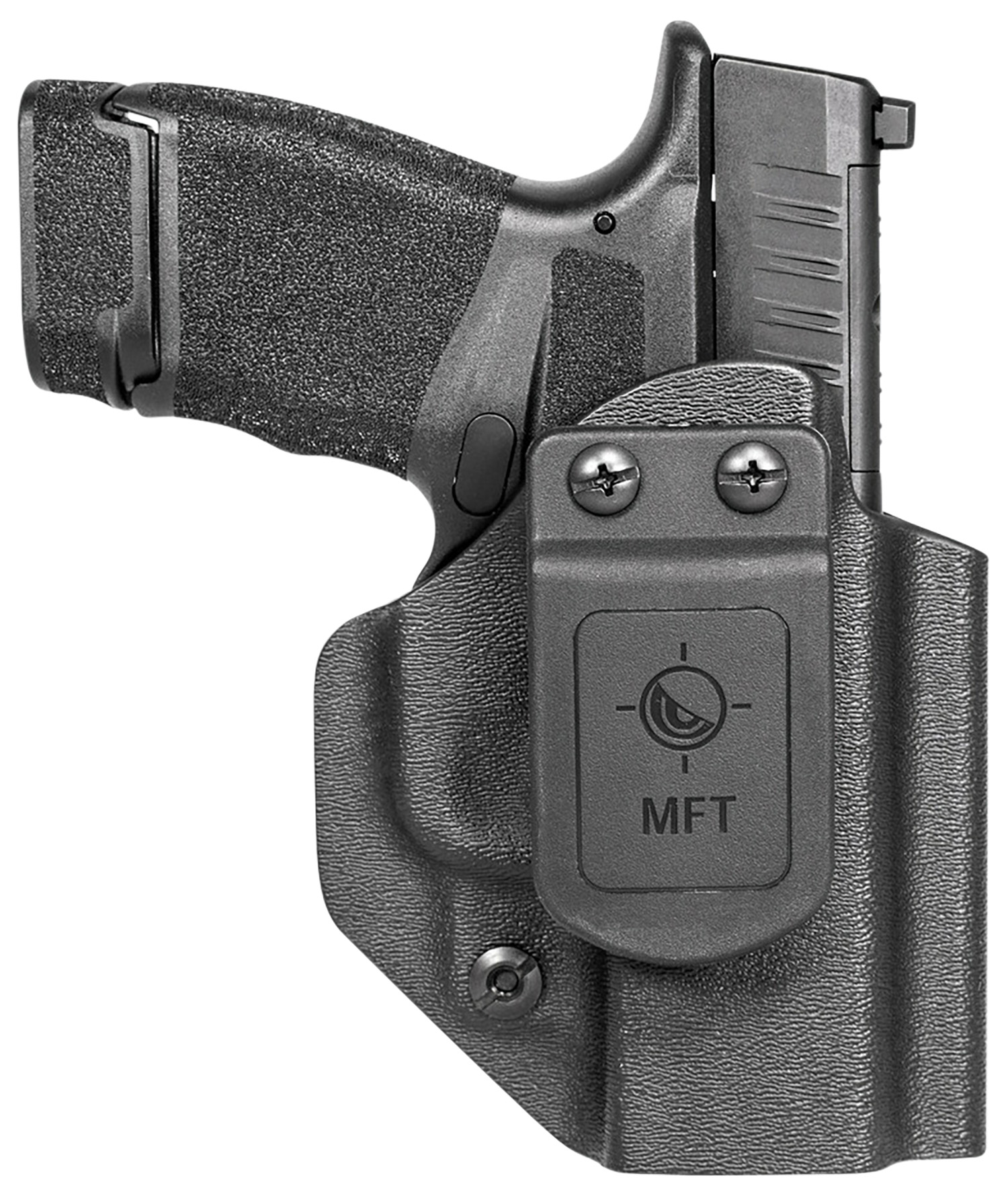 Mission First Tactical HSFHCAIWBABL Appendix Holster IWB/OWB Black Polymer Belt Clip Fits Springfield Hellcat Micro-Compact OSP 9 Ambidextrous 3 Mission First Tactical HSFHCAIWBABL Appendix Holster IWB/OWB Black Polymer Belt Clip Fits Springfield Hellcat Micro-Compact OSP 9 Ambidextrous