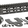 Midwest Industries MINF105 Night Fighter 10.50" M-LOK Black Hardcoat Anodized Aluminum Includes Barrel Wrench, Nut, & 5 Slot Rail 1 145269