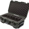 Nanuk 9356UP6 935 6 Up Pistol Case Olive Polymer w/ Closed-Cell Foam Padding 22" L x 14" W x 9" H Interior Dimensions 2 146625