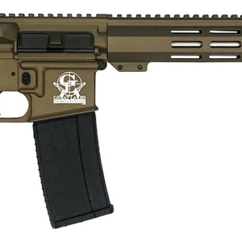 Great Lakes Firearms GL15223SSBRZ AR-15  223 Wylde 30+1 16" Stainless Barrel, Bronze Cerakote Receiver, Full Picatinny Rail, Black Collapsible Stock, Polymer Grip