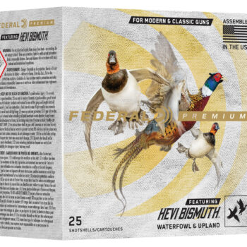 Federal PHBX1384 Premium HEVI-Bismuth 12Gauge 3" 1 3/8oz 4Shot 25 Per Box/10 Case