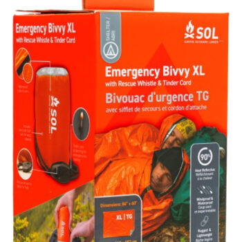 Adventure Medical Kits 01401144 SOL Bivvy Warmth Waterproof Wind Resistant Orange XL
