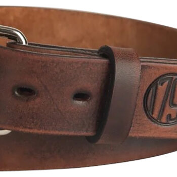 1791 Gunleather BLT014852VTGA 01 Gun Belt Vintage Leather 48/52 1.50" Wide Buckle Closure