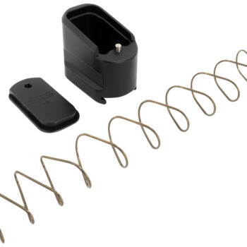 Shield Arms SAS15ME5BLK Magazine Extension  5rd Compatible w/ Shield Arms S15 Magazine, Black Anodized Aluminum