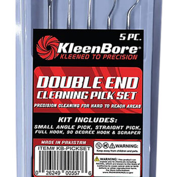 KleenBore KB-PICKSET Stainless Steel Double Ended Gun Pick Set
