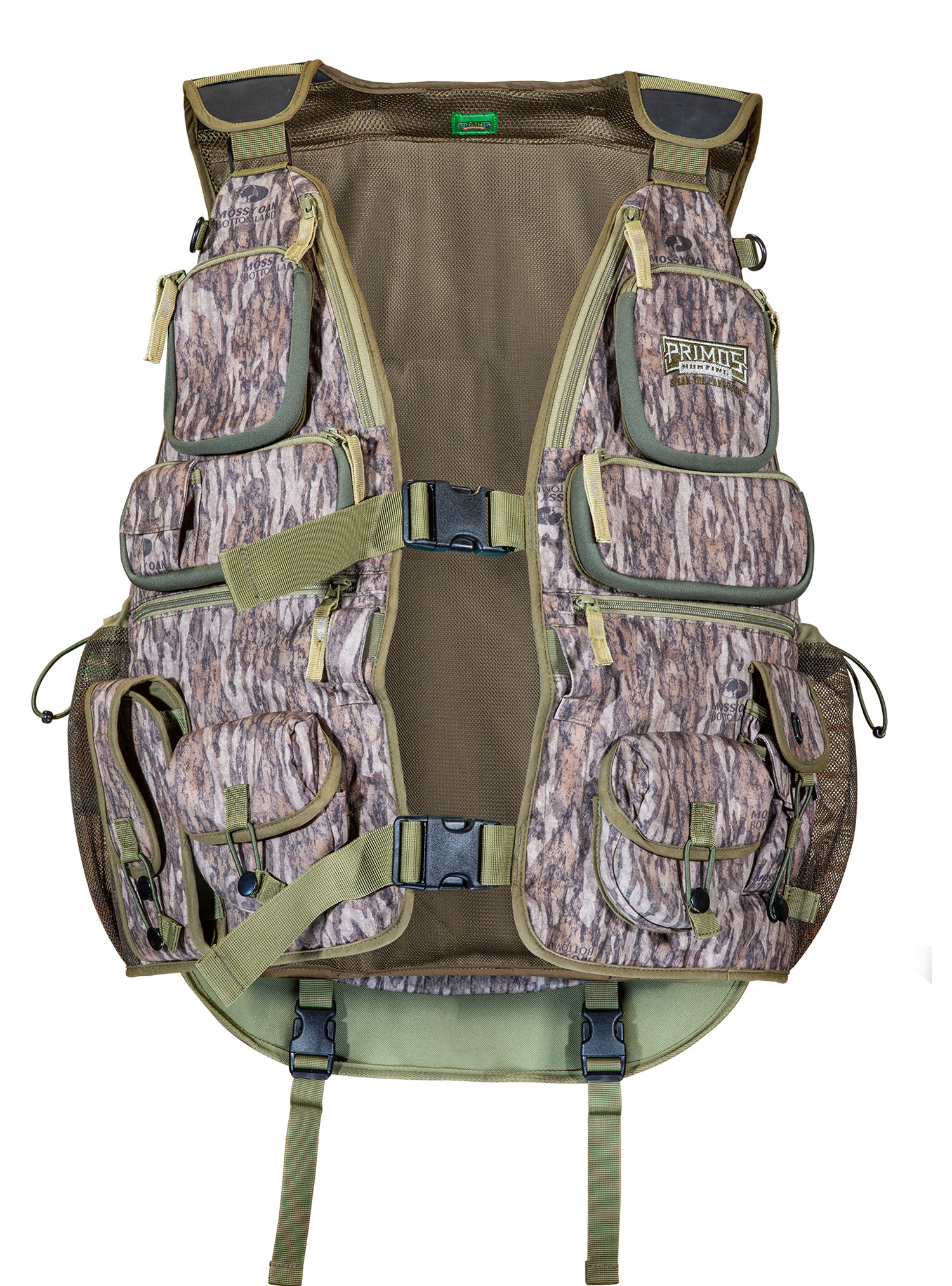 Primos 65724 Will Primos Turkey Vest Large Mossy Oak Original BottomLand Polyester 3 Primos 65724 Will Primos Turkey Vest Large Mossy Oak Original BottomLand Polyester