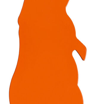 Champion Targets 44916C Impact Steel Prairie Dog Target Rimfire Orange