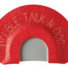 Johnny Stewart Wildlife Calls JSDIA9 Double Talk'n Dog Diaphragm Call Double Reed Coyote Sounds Red 2 155363