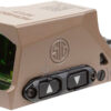 Sig Sauer Electro-Optics SORM1700 Romeo-M17 Coyote Tan 1 x 24 mm 2 MOA Red Dot/32 MOA Circle Multi Reticle 1 156615