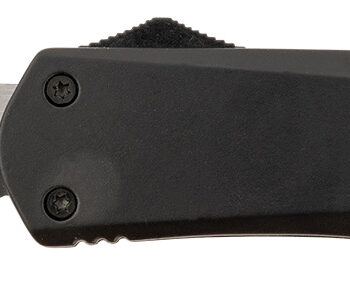 Steel River Knives T624BDP Spartan  3.75" Drop Point Black/Silver 440C SS Blade 5.5" Black Aluminum Zinc Alloy Handle