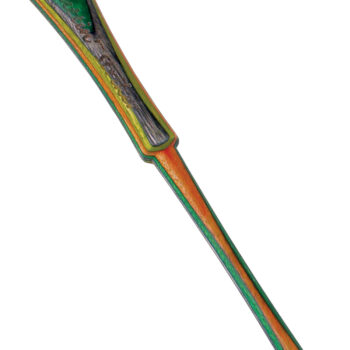 Primos PS1508 Cuttin Striker  Striker Call Turkey Hen Sounds Attracts Turkeys Multi Color Laminated Wood