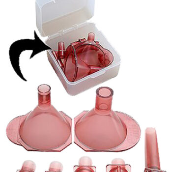 MTM Case-Gard AF7 Universal Powder Funnel Kit  Red Multi-Caliber Plastic