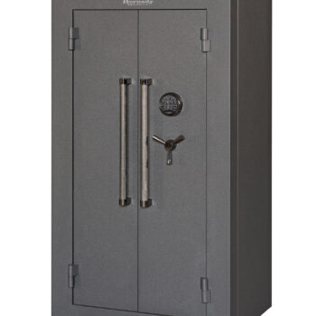 Hornady 95071 Mobilis  Double Door Matte Grey 9 Gauge Steel Safe