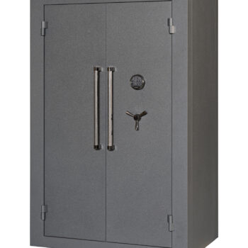 Hornady 95072 Mobilis  Double Door Max Matte Grey 9 Gauge Steel Safe