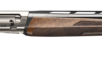 Browning 011779204 Maxus II Upland Full Size 12 Gauge Semi-Auto 3" 4, 2 3/4" Shells 28" Matte Blued Vent Rib Barrel, Satin Nickel Aluminum Receiver,  Grade I Turkish Walnut Wood Stock w/Adj Shim