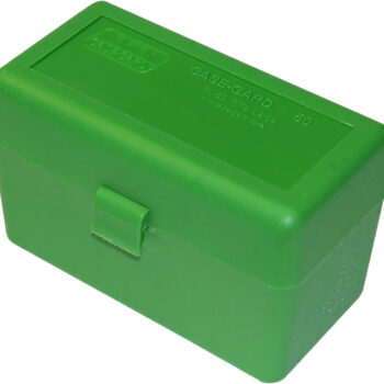 MTM Case-Gard RL5010 Ammo Box Flip-Top 270 Win/25-06 Rem/30-06 Springfield Green 50rd