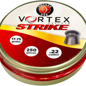 Hatsan USA HA90641 Vortex Strike Pellets 22Cal Lead Domed 250 Pellets