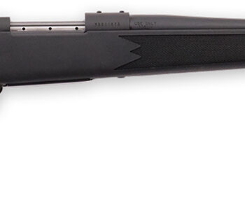 Weatherby VYT243NR0T Vanguard Synthetic Compact 243 Win 4+1 20" Matte Blued #1 Threaded Barrel, Matte Blued Drilled & Tapped Steel Receiver, Black Adjustable Synthetic Stock