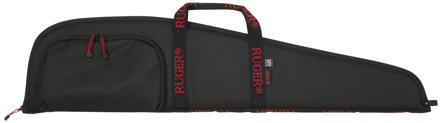 Ruger 27140 Rifle Case 40" Black Endura w/ Red Ruger Logo Accessory Pocket & Foam Padding 3 Ruger 27140 Rifle Case 40" Black Endura w/ Red Ruger Logo Accessory Pocket & Foam Padding
