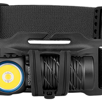 Olightstore Usa Inc PERUN2MINIBKCW Perun 2 Mini  Black Anodized 2/15/40/60/250/1,100 Lumens White/Red LED