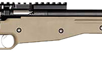 Crickett KSA2150 Precision  Full Size 22 LR Single Shot 16.10" Blued Threaded Bull Barrel, Blued Crickettinny Rail Steel Receiver, Flat Dark Earth Synthetic Adj LOP Stock