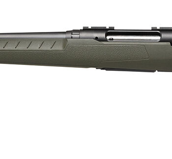 Savage Arms 32080 Axis 2  270 Win 4+1 22" Matte Black Sporter Barrel, Matte Black Drilled & Tapped Steel Receiver, Fixed Green Synthetic Stock, Left Hand