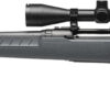 Savage Arms 32213 Axis 2 XP Combo 270 Win 4+1 22" Black Sporter Barrel, Black Drilled & Tapped Steel Receiver, Fixed Gray Synthetic Stock, Left Hand, Boresighted 3-9x40 1 168860