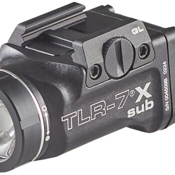 Streamlight 69405 TLR-7 X Sub USB  Black Anodized 500 Lumens  White LED Glock 43X MOS/48 MOS/43X/48