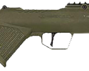 Desert Tech TRKRF2218GRN  Trek-22 Green Compact 22 LR 18" Free Floating Steel Barrel, Picatinny Rail Receiver, M-LOK Handguards, Fixed Polymer Stock, Suppressor Ready