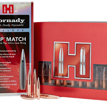 Hornady 2562   25Cal .257 138gr A-Tip Match 100 Per Box/10 Case