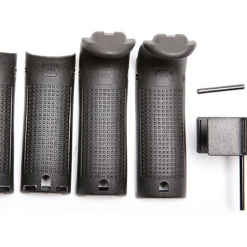 Glock 30820  Backstrap/Beavertail Set Black Polymer