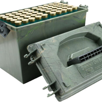 MTM Case-Gard SD1002009 Shotshell Dry Box  20 Gauge Gray 100 Shells