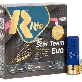 Rio Ammunition ST3275 Star Team EVO  12Gauge 2.75" 1 1/8oz 7.5Shot 25 Per Box/10 Case