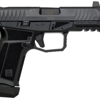 Global Ordnance LLC 815537024791 Delta M Gen2 9mm Luger 15+1 4" Black Threaded Barrel, Black Nitride Optic Cut/Serrated Slide, Black Frame, Ambidextrous