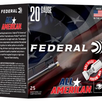 Federal FAA207.5   20Gauge 2.50" 7/8oz 7.5Shot 25 Per Box/10 Case