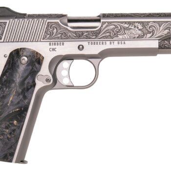 Cnc Firearms CNCWILDLIFE45 Kimber 1911 Wildlife Sports South Exclusive 45 ACP 7+1 5" Burled Maple Wood Grip
