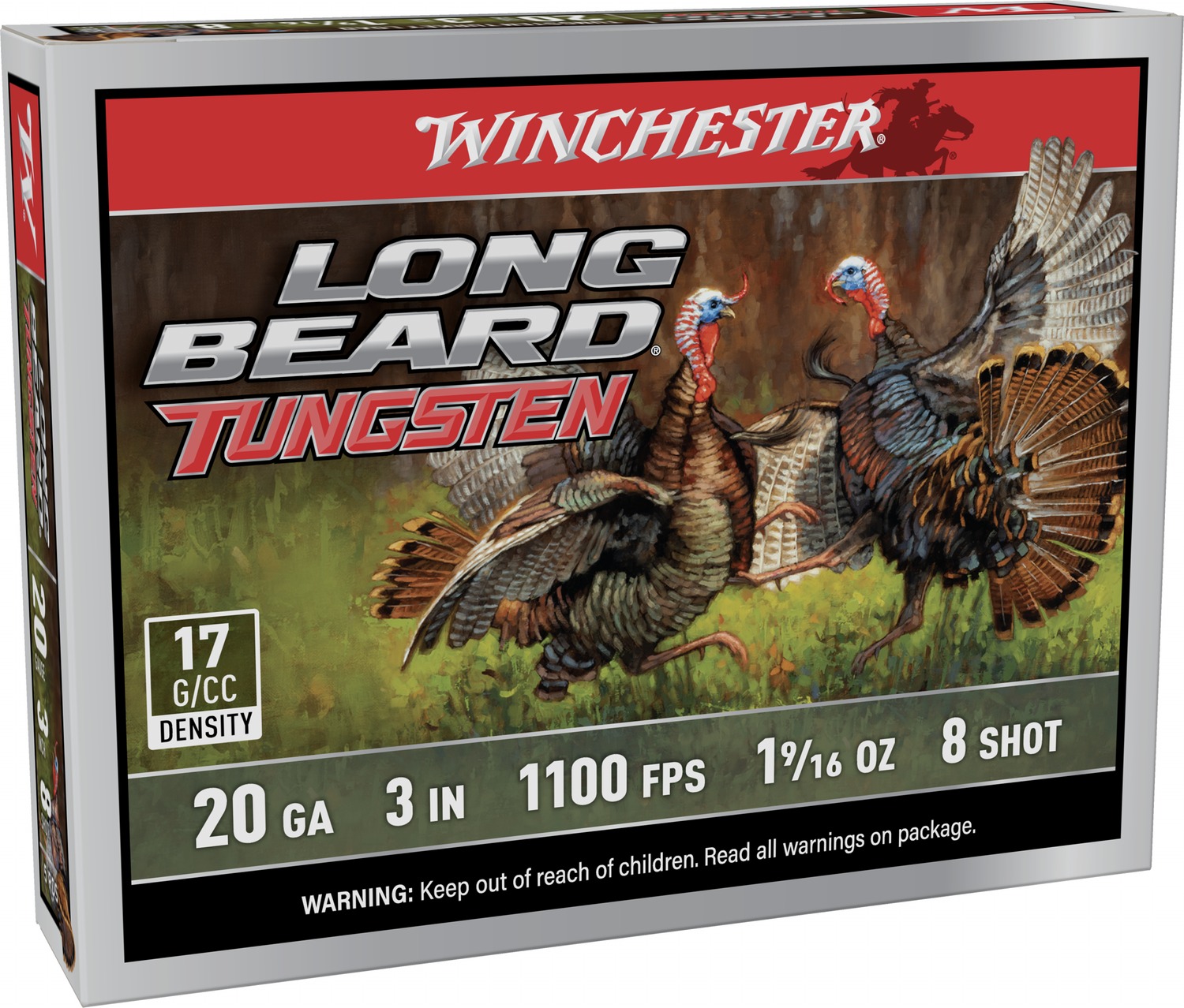 WIN LBT2038 20G 3" #8 LONGBEARD TS17 1-9/16 5/10 3 WIN LBT2038 20G 3" #8 LONGBEARD TS17 1-9/16 5/10