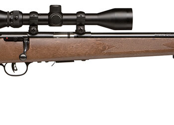 Savage Arms 96222 93R17 GVXP Full Size 17 HMR 5+1 21" Matte Blued Carbon Steel Barrel, Matte Blued Steel Receiver, Satin Hardwood Wood Stock, Factory Mounted & Boresighted 3-9x40mm Scope, Right Hand