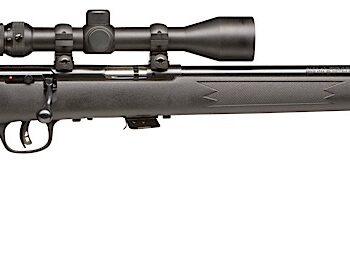 Savage Arms 29200 Mark II FVXP Full Size 22 LR 5+1 21" Matte Blued Button-Rifled Barrel, Drilled & Tapped Matte Blued Steel Receiver, Matte Black Fixed Synthetic Stock, 3-9x40mm Duplex Scope