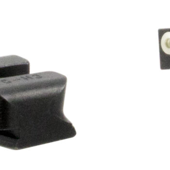 TruGlo TG231W1W Tritium Pro  Black | Green Tritium White Outline Front Sight Green Tritium Rear Sight