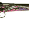 Crickett KSA2160 Youth 22 LR 1rd 16.12" Barrel & Receiver, Fixed Front/Adjustable Rear Peep Sight, Hydro Dipped Muddy Girl Synthetic Stock w/11.5" LOP, Rebounding Firing Pin Safety 2 25636