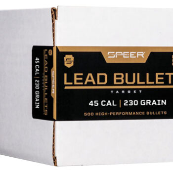 Speer 4691 Handgun  45Cal 230gr Lead Round Nose 500 Per Box/1 Case