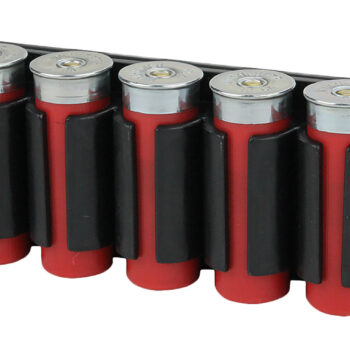 TacStar 1081159 SideSaddle  Mossberg 500/590 12 Gauge 6rd Black Polymer w/Aluminum Mounting Plate