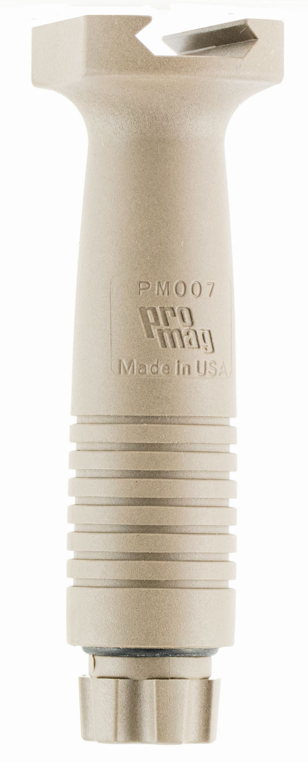 ProMag PM007FDE Vertical Foregrip Swiss Pattern AR-15, M16 Flat Dark Earth Polymer 3 ProMag PM007FDE Vertical Foregrip Swiss Pattern AR-15, M16 Flat Dark Earth Polymer